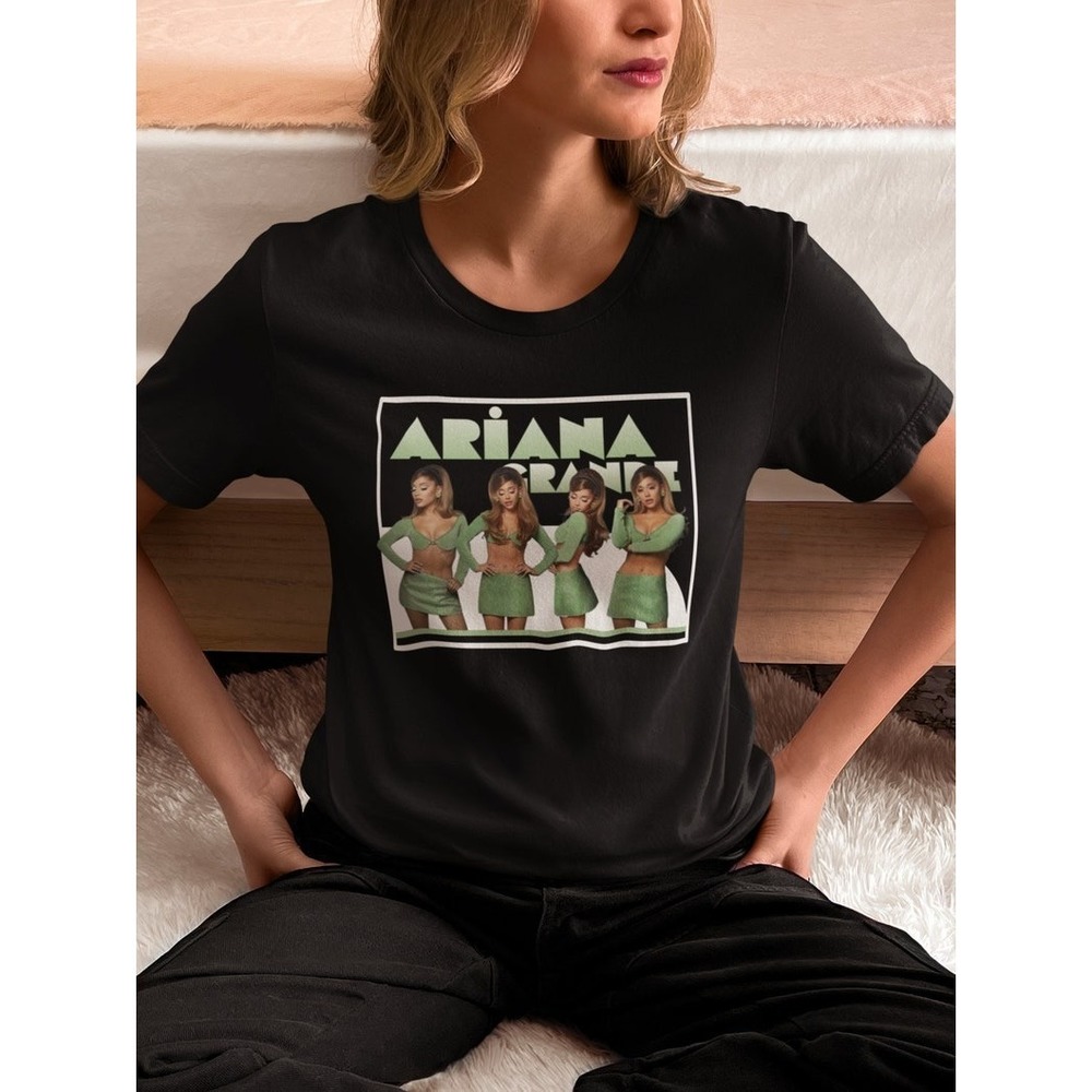 Iconic Ariana Graphic Tee,  Slayed Queen Ariana Grande T-shirt , Gift For Fan